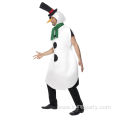 Christmas holiday snowman Costume with Scarf